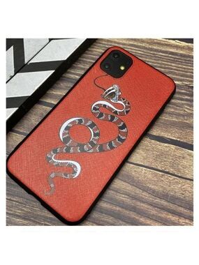 IPHONE 11 PRO MAX RED SNAKE MATTE SOFT PHONE CASE BRAND NEW
